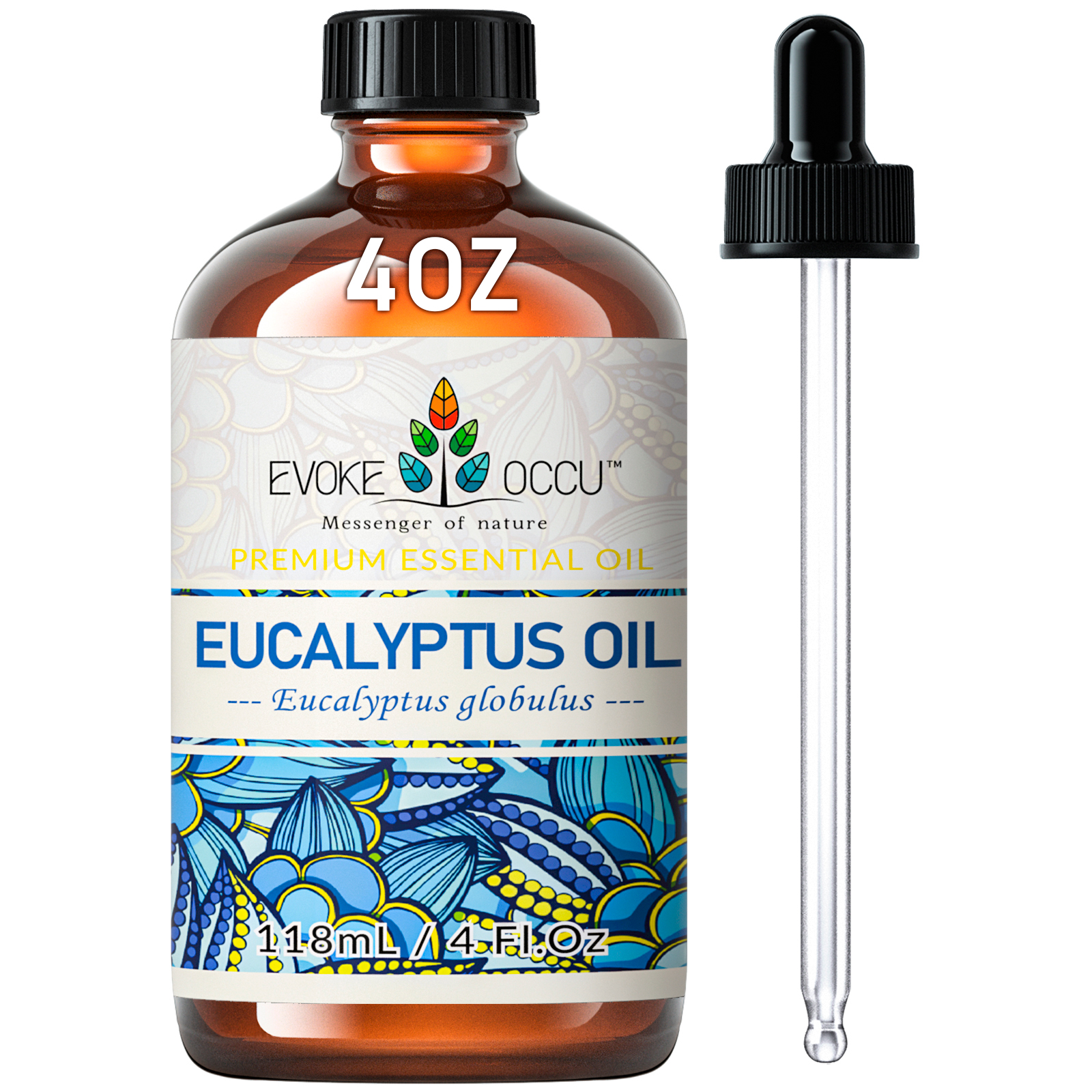 Soap Making Ingredients - EVOKE OCCU 4 Fl.Oz. Eucalyptus Essential