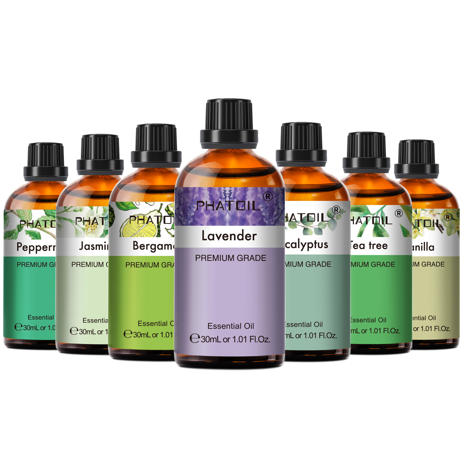 Soap Making Ingredients - PHATOIL 30ml Aromatherapy Essential Oil Lavender