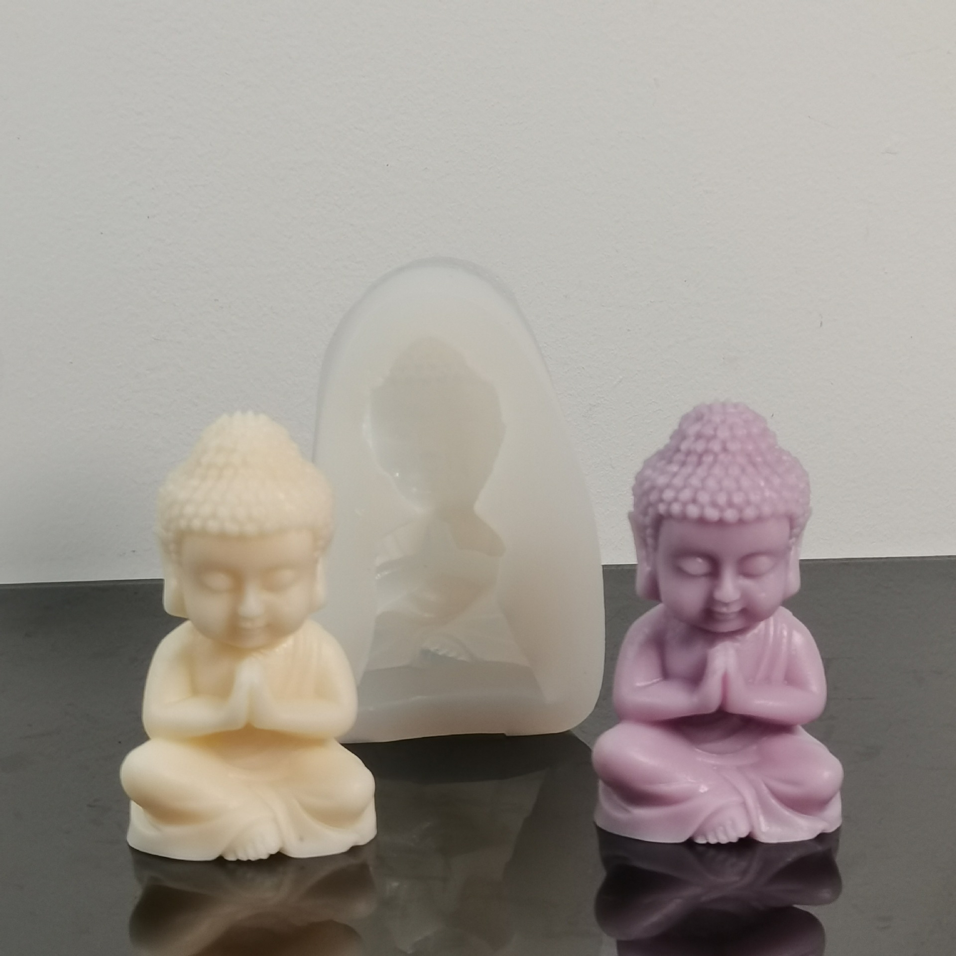 Soap Making Home - 3d Maitreya Silicone Candle Mold Diy