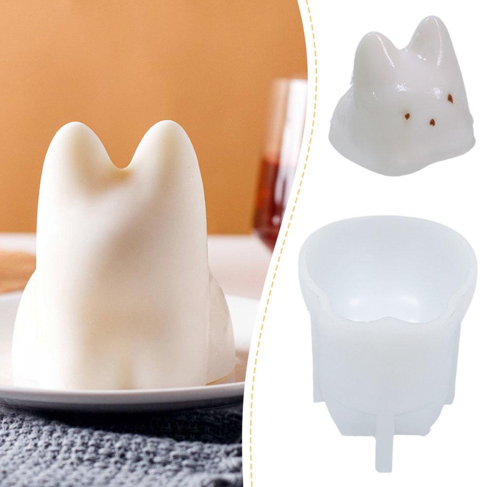 Soap Making Websites - 3D Cat Silicone Mold DIY Mousse