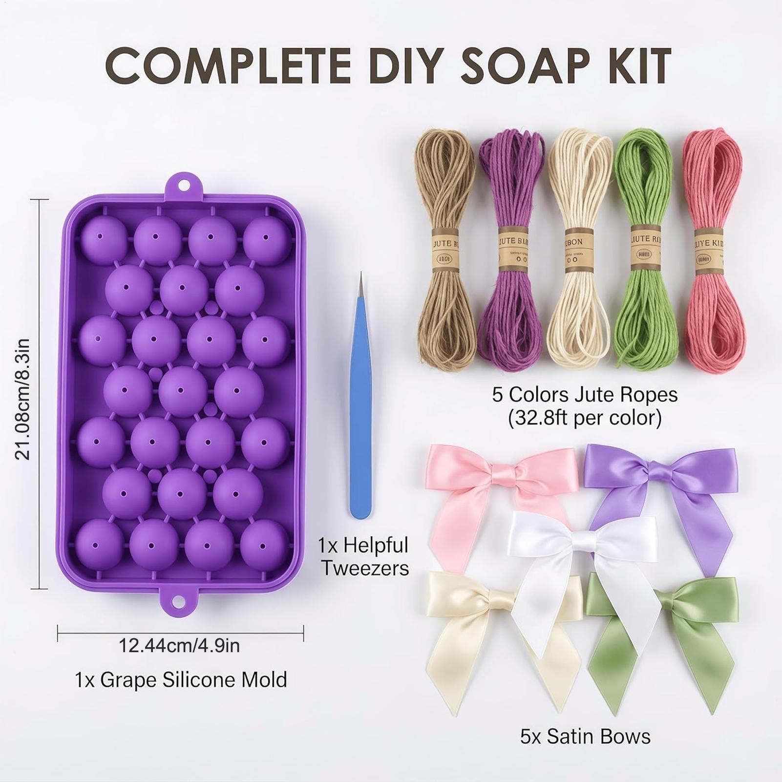 DIY Soap Making Kit Grape Soap - Soap Making Home avis et prix