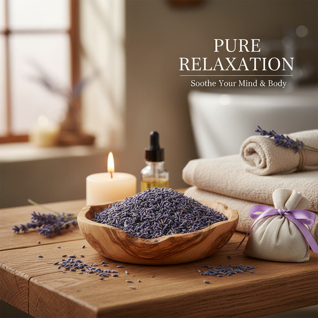 Premium 6A Lavender Dried Flow - Soap Making Home avis et prix