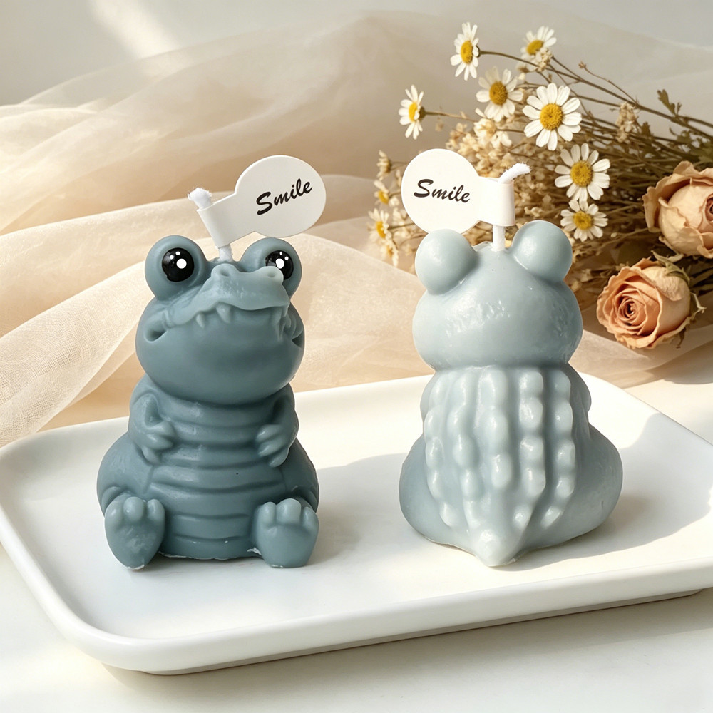 Chibi Crocodile Silicone Candl - Soap Making Designs avis et prix