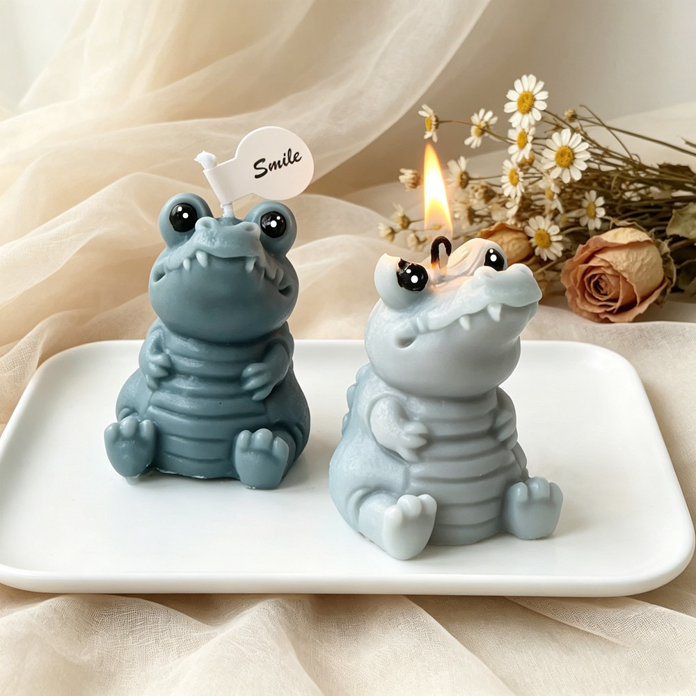 Chibi Crocodile Silicone Candl - Soap Making Designs avis et prix