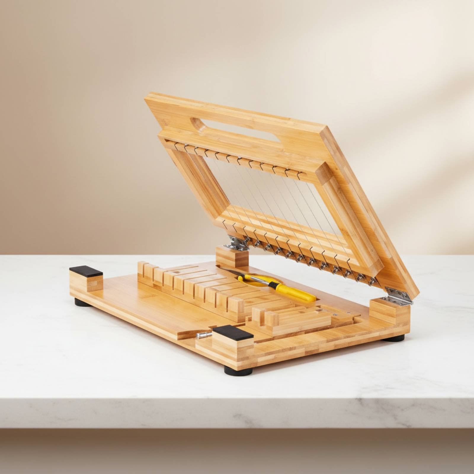Bamboo Soap Cutter 2-in-1 Desi - Soap Making Home avis et prix