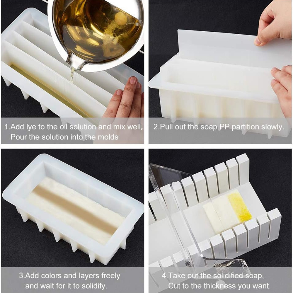 42oz Silicone Soap Mold with 5 - Soap Making Lye avis et prix