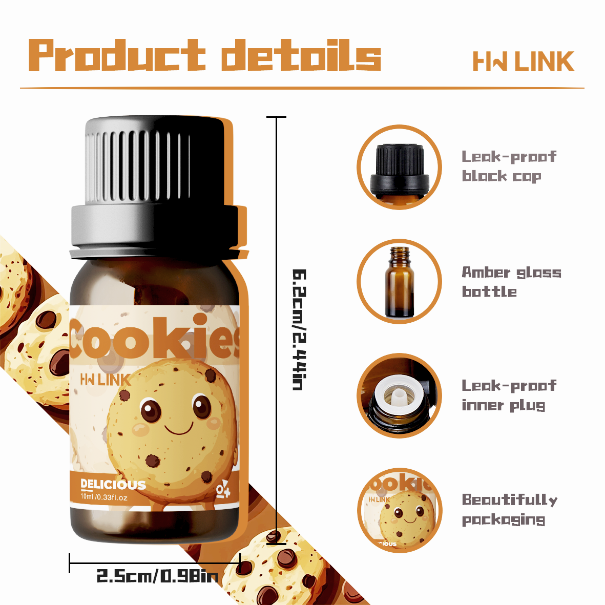10ml Cookies Essential Oils Pe - Soap Making Ingredients avis et prix