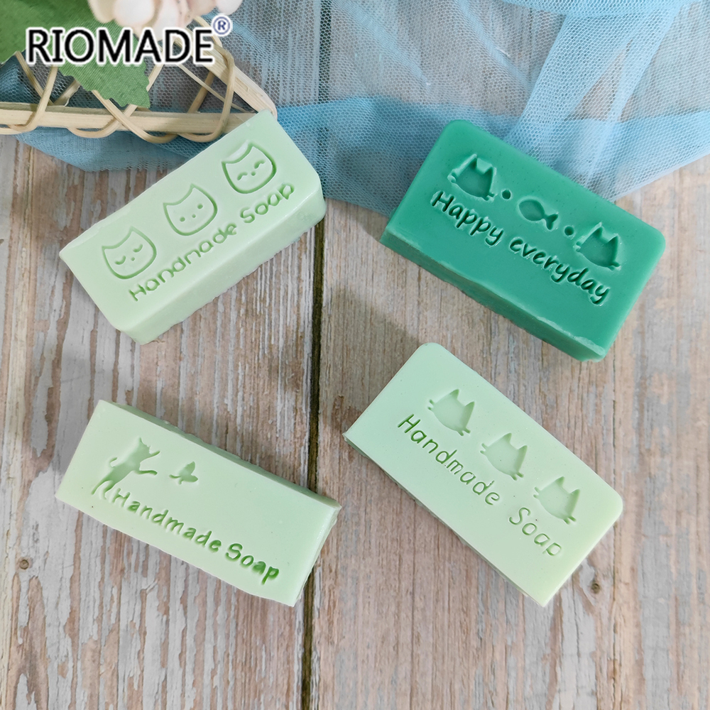 Cute Cat Handmade Soap Stamp K - Soap Making Websites avis et prix
