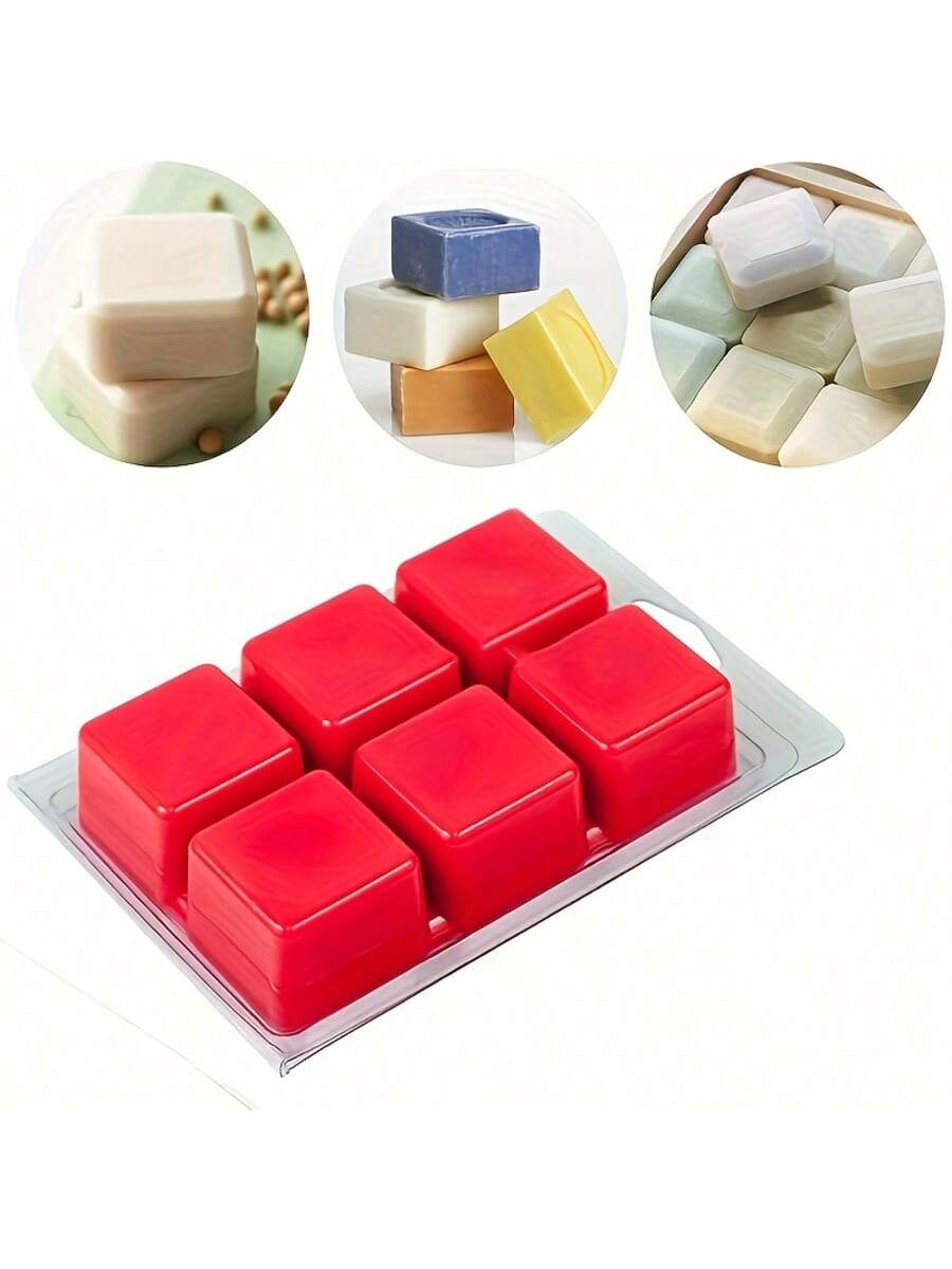 12/24 Pieces Rectangular 6-Hol - Soap Making Websites avis et prix