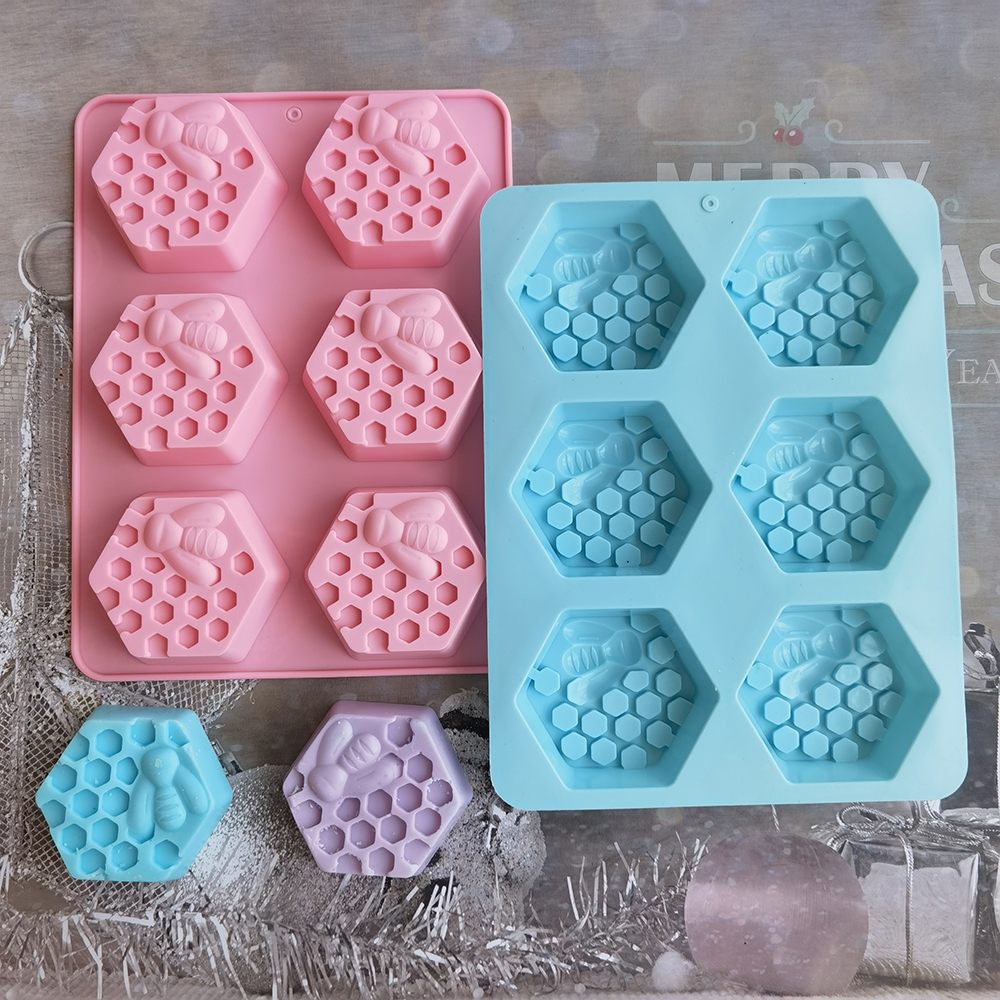 Silicone Hexagonal Bee Soap Mo - Soap Making Lye avis et prix