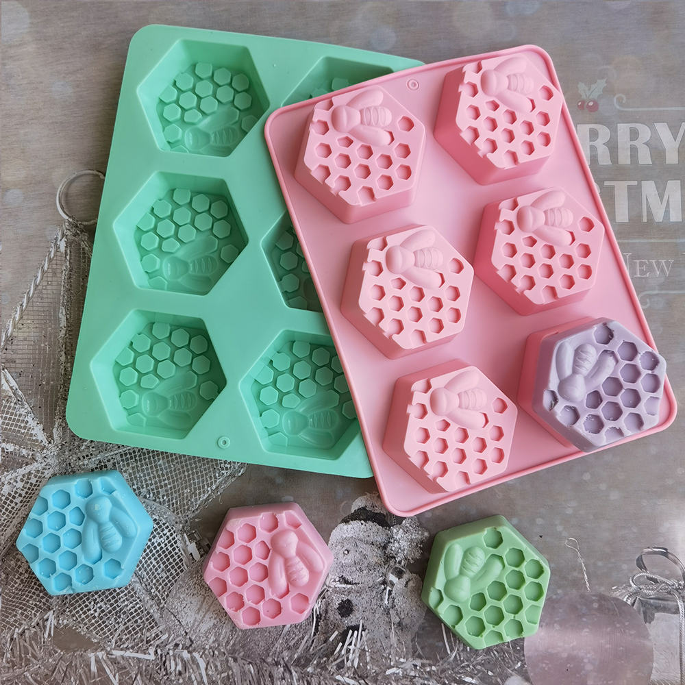 Silicone Hexagonal Bee Soap Mo - Soap Making Lye avis et prix
