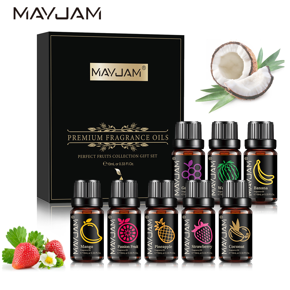MAYJAM Fragrance Oils Set 8pcs - Soap Making Ingredients avis et prix