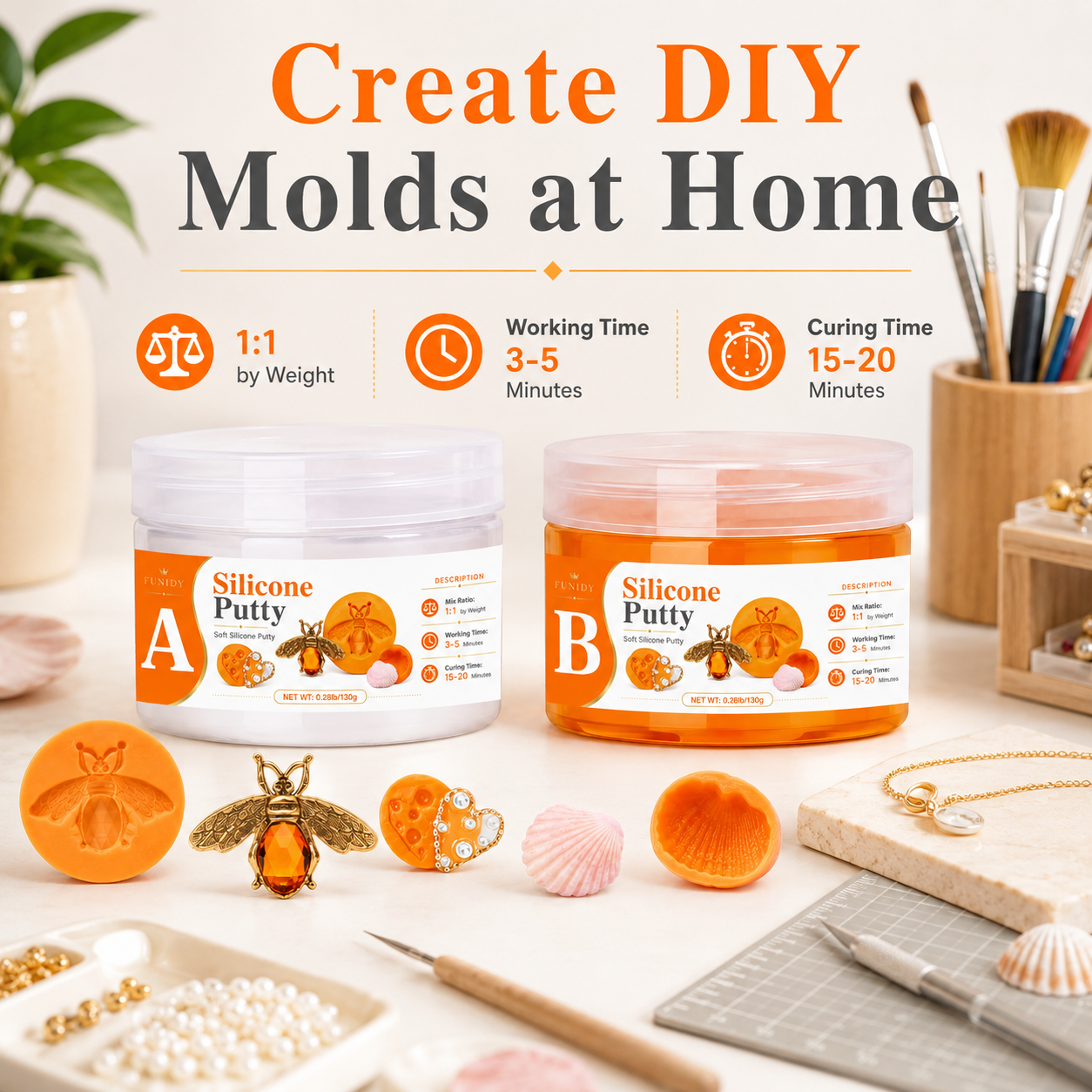 SILICONE PUTTY Making Kit, Fas - Soap Making Lye avis et prix