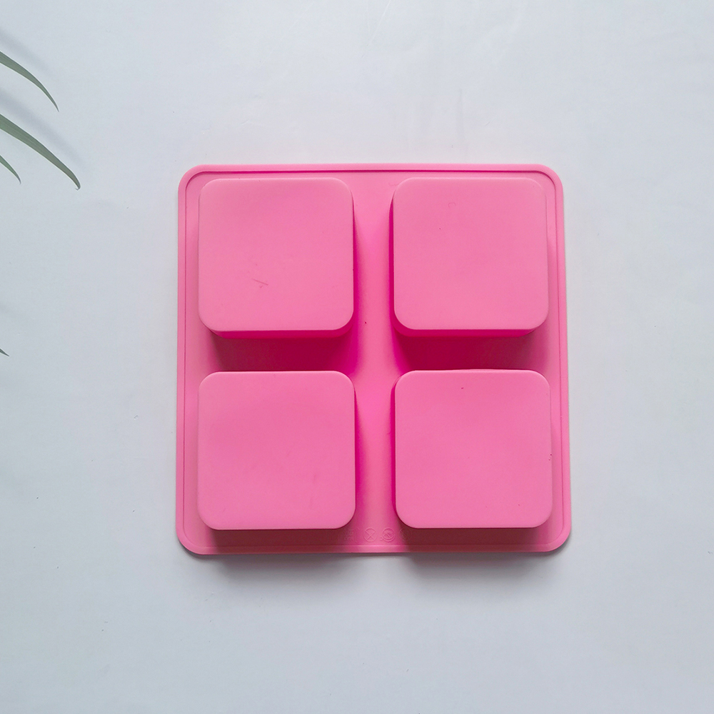 Handmade 4 Holes Square Silico - Soap Making Lye avis et prix