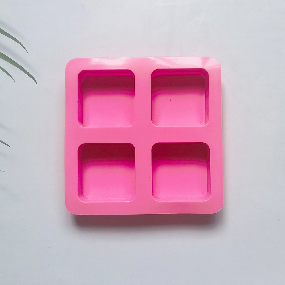 Handmade 4 Holes Square Silico - Soap Making Lye avis et prix