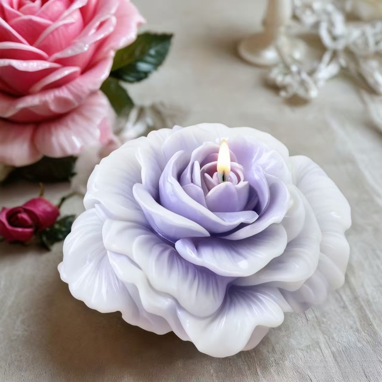 1 Piece 3D Romantic Rose Silic - Soap Making Designs avis et prix