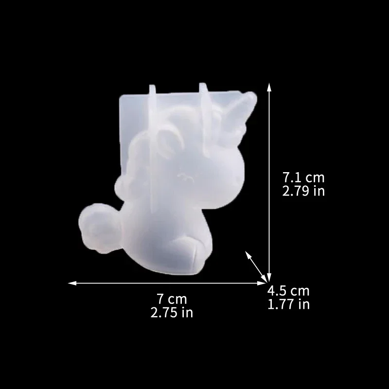 3D Geometric Silicone Unicorn  - Soap Making Lye avis et prix