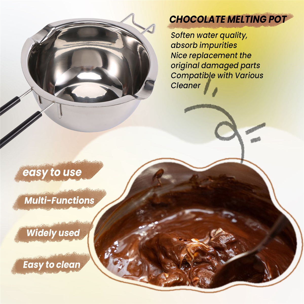 BVBV Double Boiler Pot Set Sta - Soap Making Double Boiler avis et prix