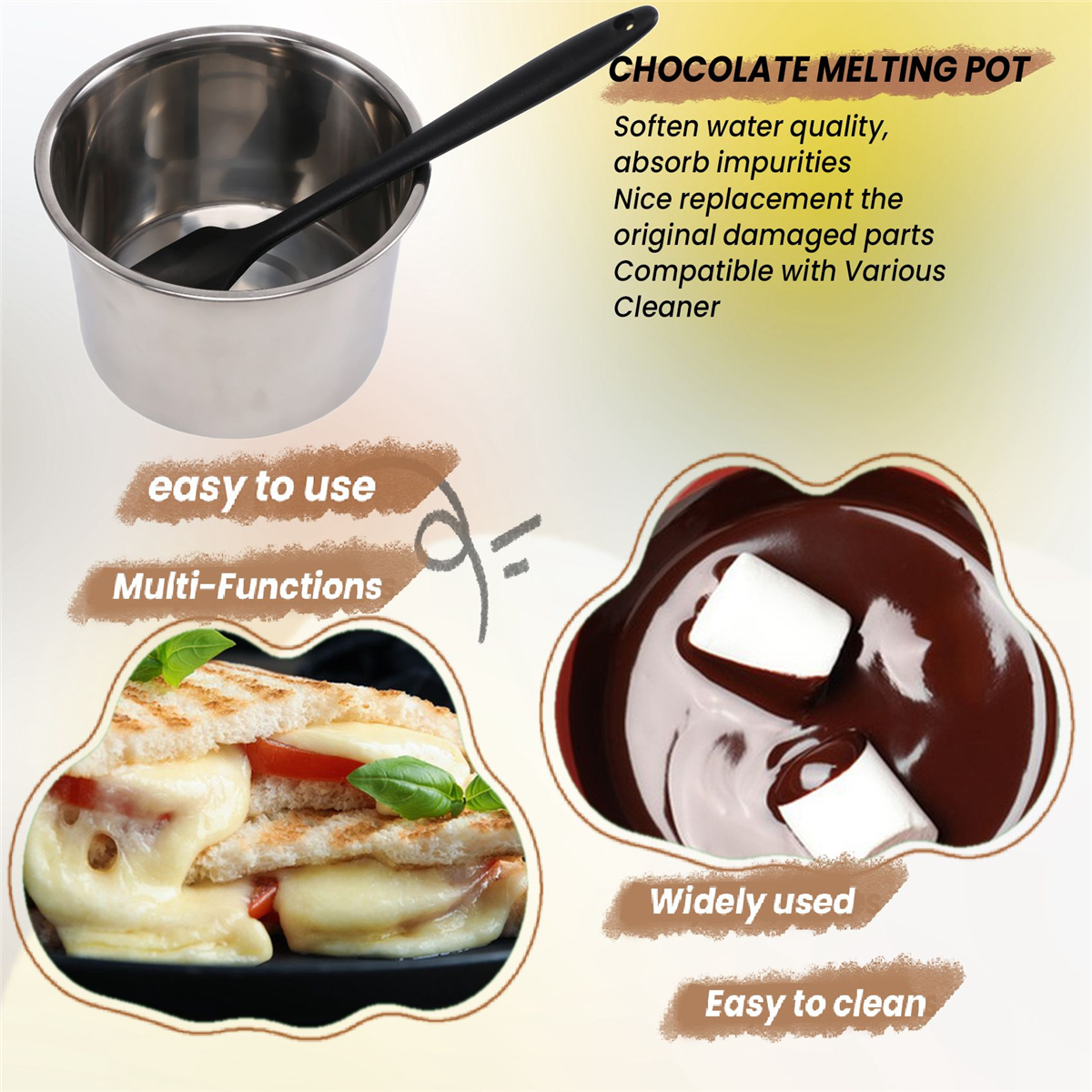 BVBV Double Boiler Pot Set Sta - Soap Making Double Boiler avis et prix