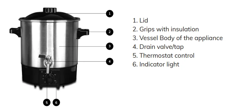 9L Double Boiler Candle Wax Me - Soap Making Double Boiler avis et prix