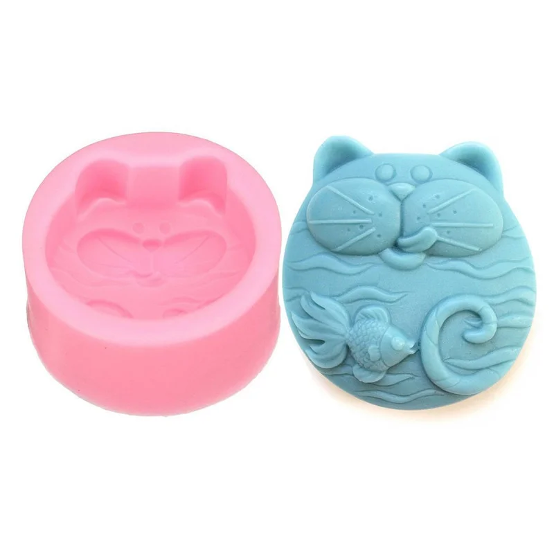 1PC Non-Stick Silicone Mold 3D - Soap Making Lye avis et prix