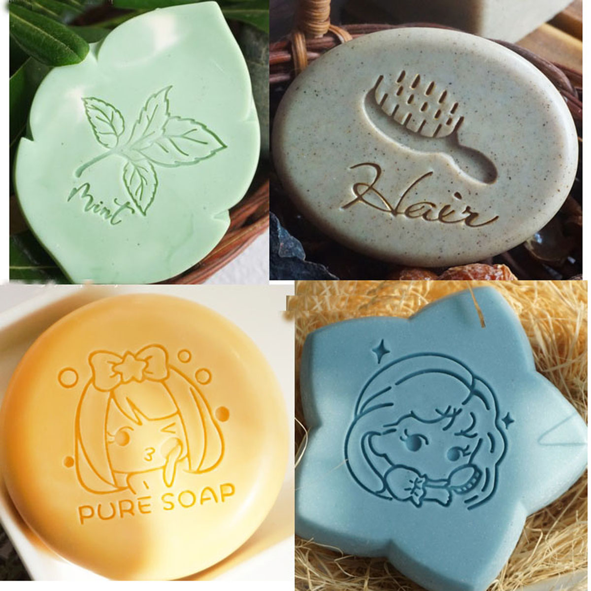 Transparent Acrylic Soap Stamp - Soap Making Websites avis et prix