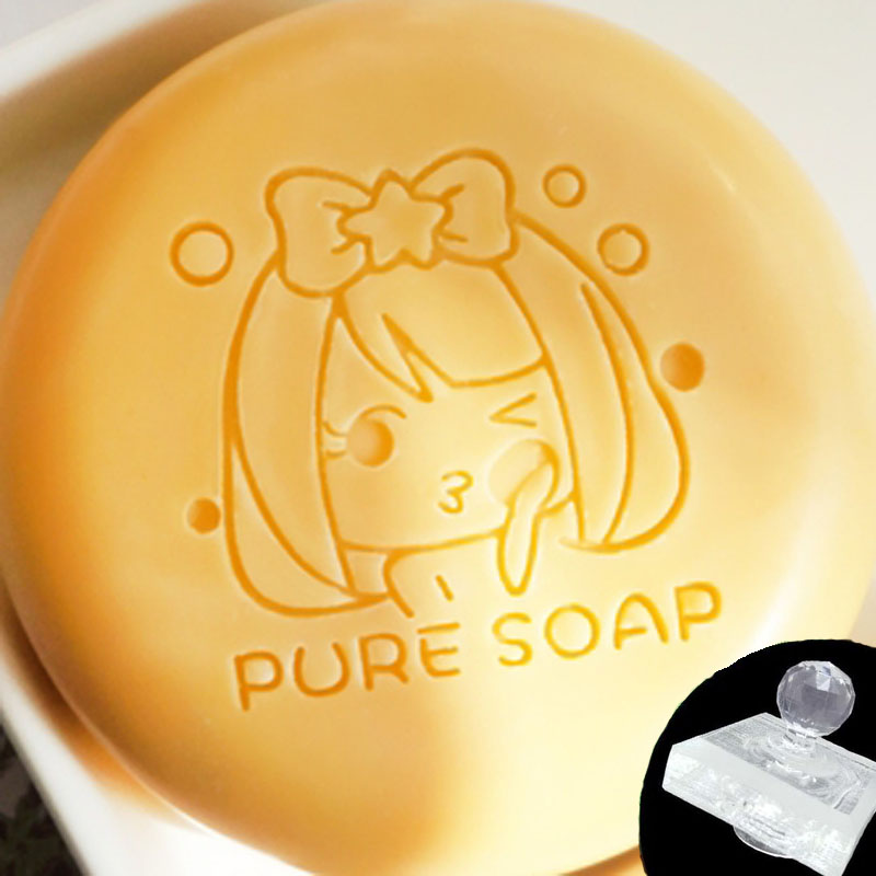 Transparent Acrylic Soap Stamp - Soap Making Websites avis et prix