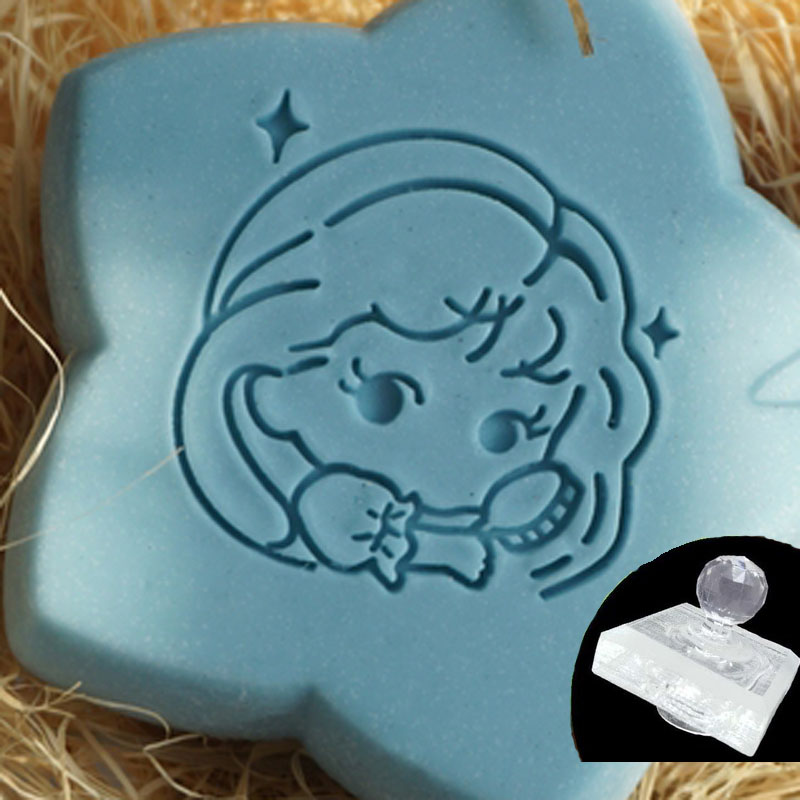 Transparent Acrylic Soap Stamp - Soap Making Websites avis et prix