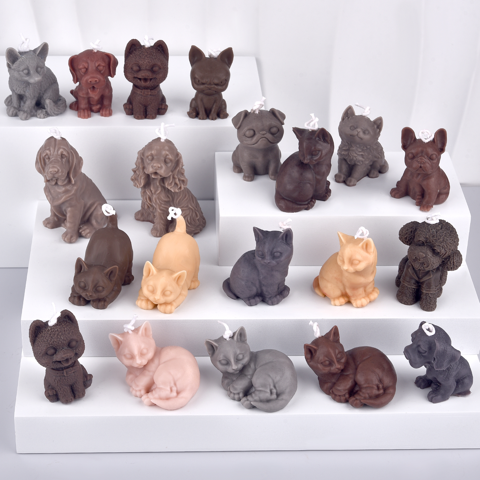 3D Dogs Cats Silicone Mold For - Soap Making Home avis et prix