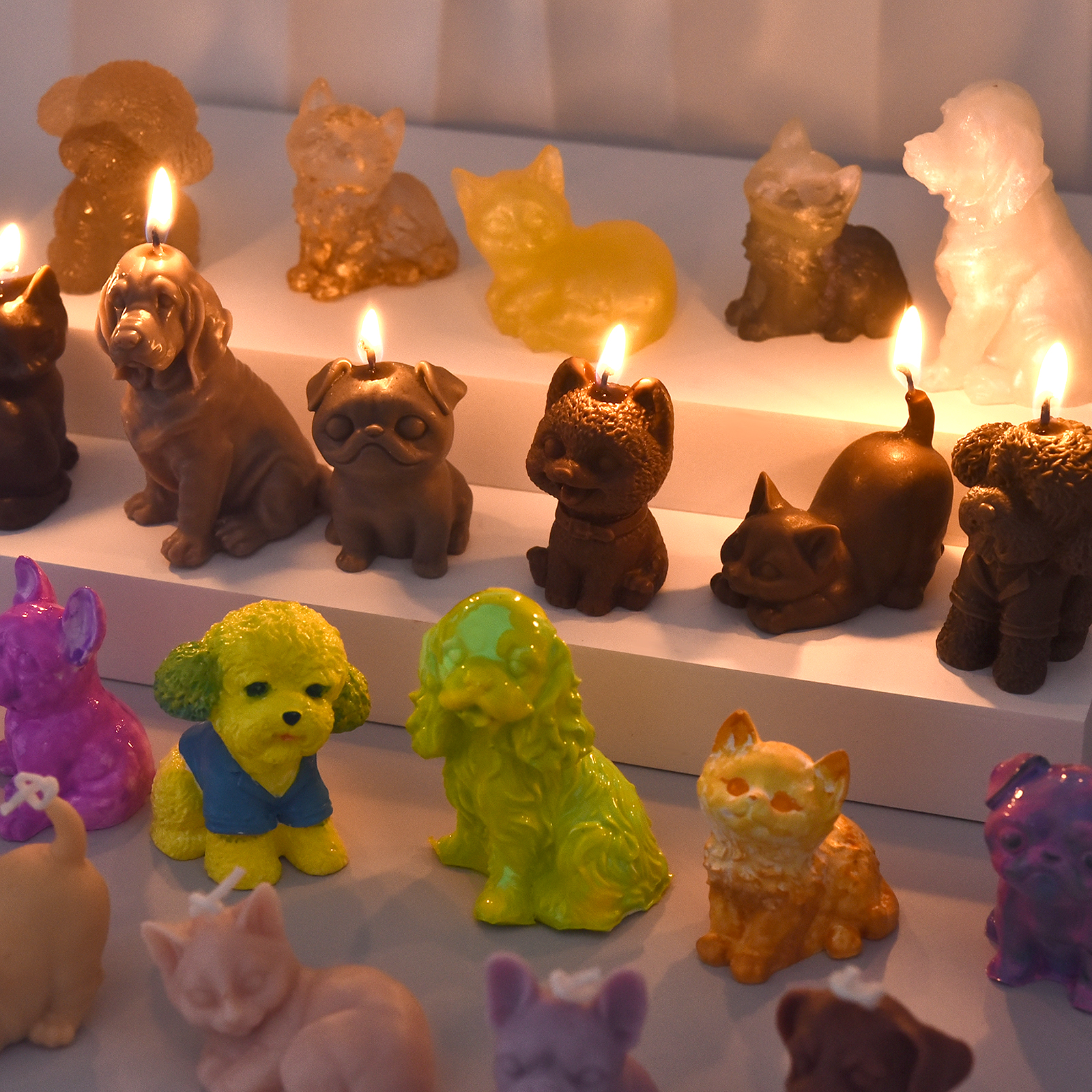 3D Dogs Cats Silicone Mold For - Soap Making Home avis et prix