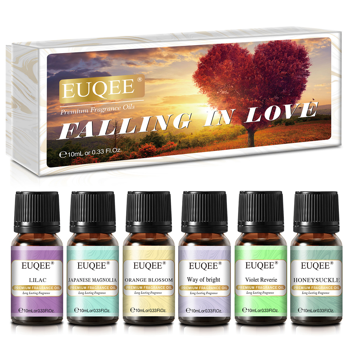EUQEE 6pcs Fragrance Oils Set  - Soap Making Ingredients avis et prix