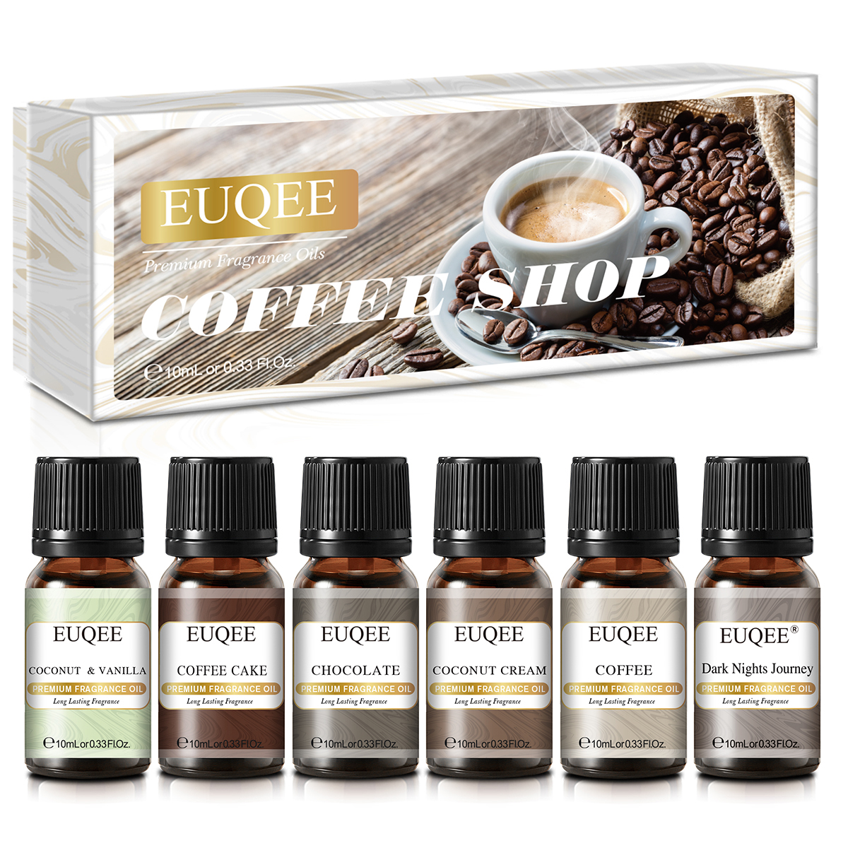 EUQEE 6pcs Fragrance Oils Set  - Soap Making Ingredients avis et prix