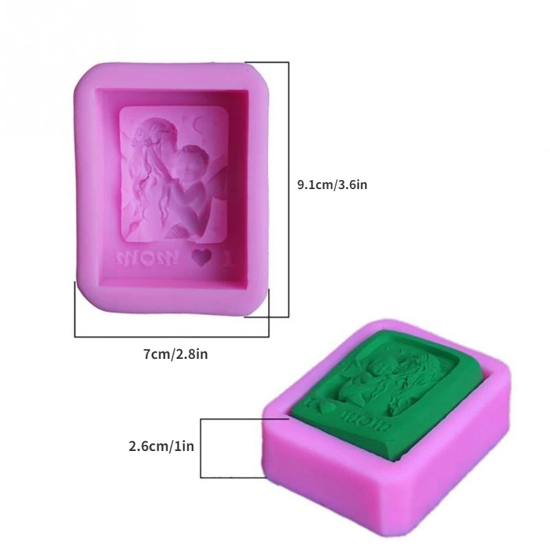 1Pc Mother Holding Baby Love M - Soap Making Lye avis et prix