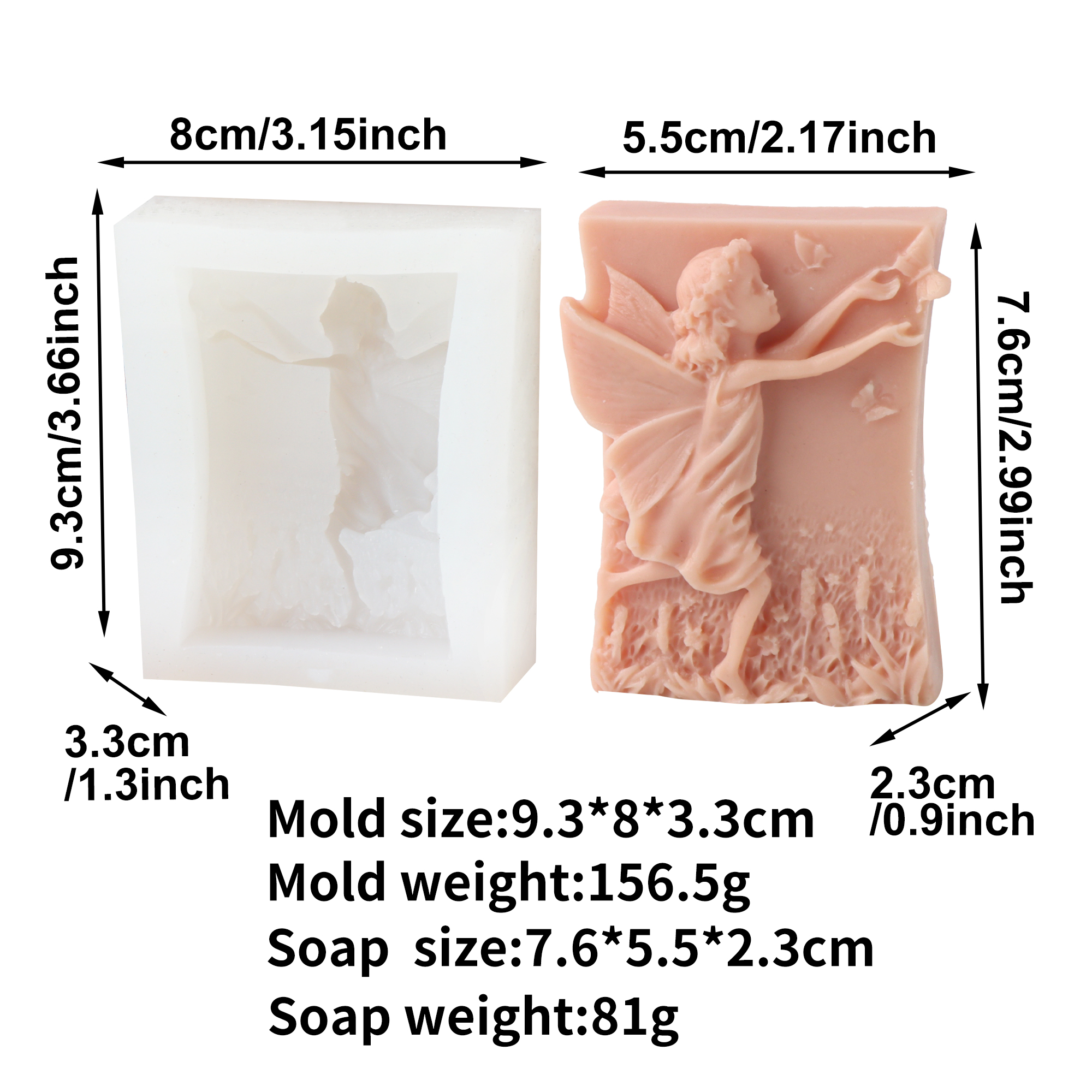 Flower Fairy Silicone Soap Mol - Soap Making Home avis et prix