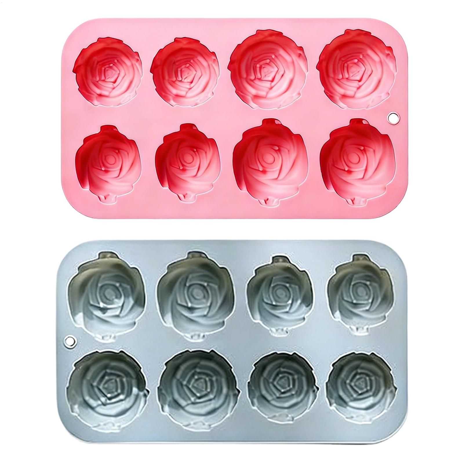 8 Holes Rose Flower Silicone M - Soap Making Home avis et prix