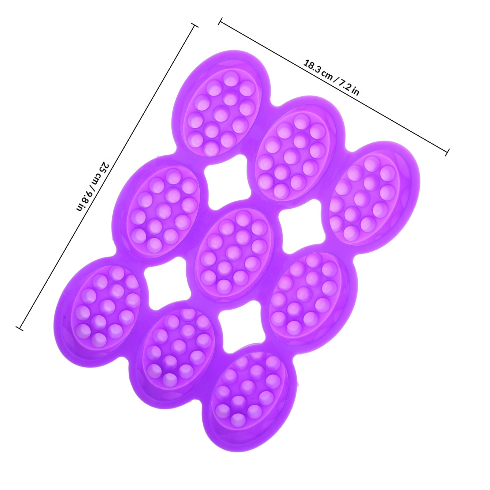 9 Hole Silicone Soap Mold Mass - Soap Making Designs avis et prix