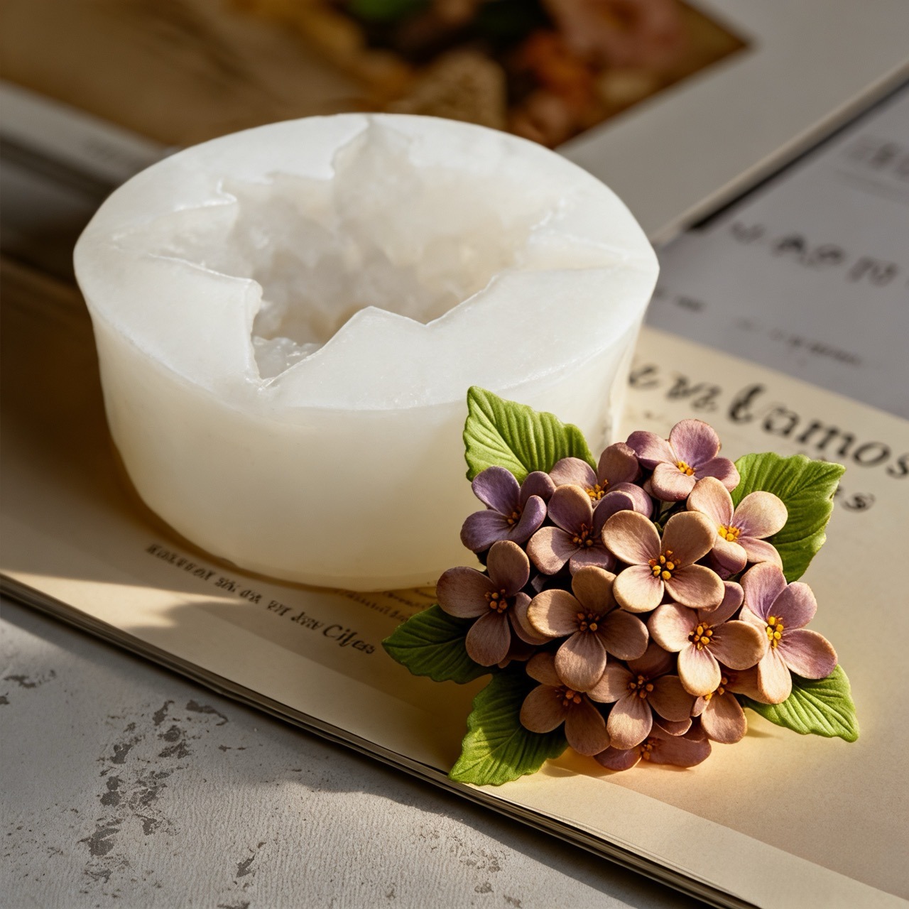 2-Piece 3D Rose and Lilac Sili - Soap Making Designs avis et prix