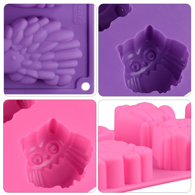 1Pcs Forest Animals Silicone S - Soap Making Websites avis et prix