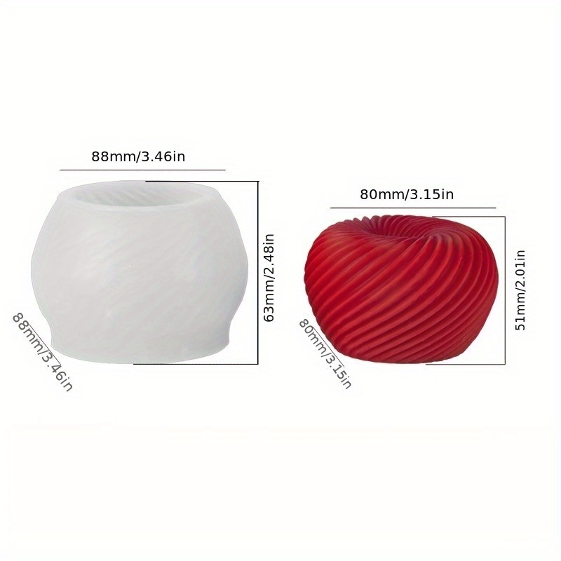 A trendy red apple silicone mo - Soap Making Lye avis et prix