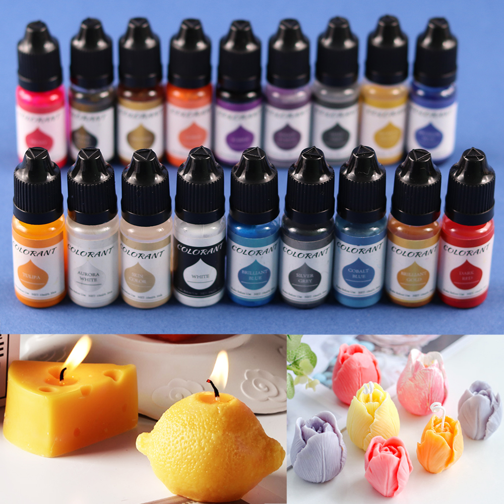 24 Color 10ml Candle Soap Pigm - Soap Making Ingredients avis et prix