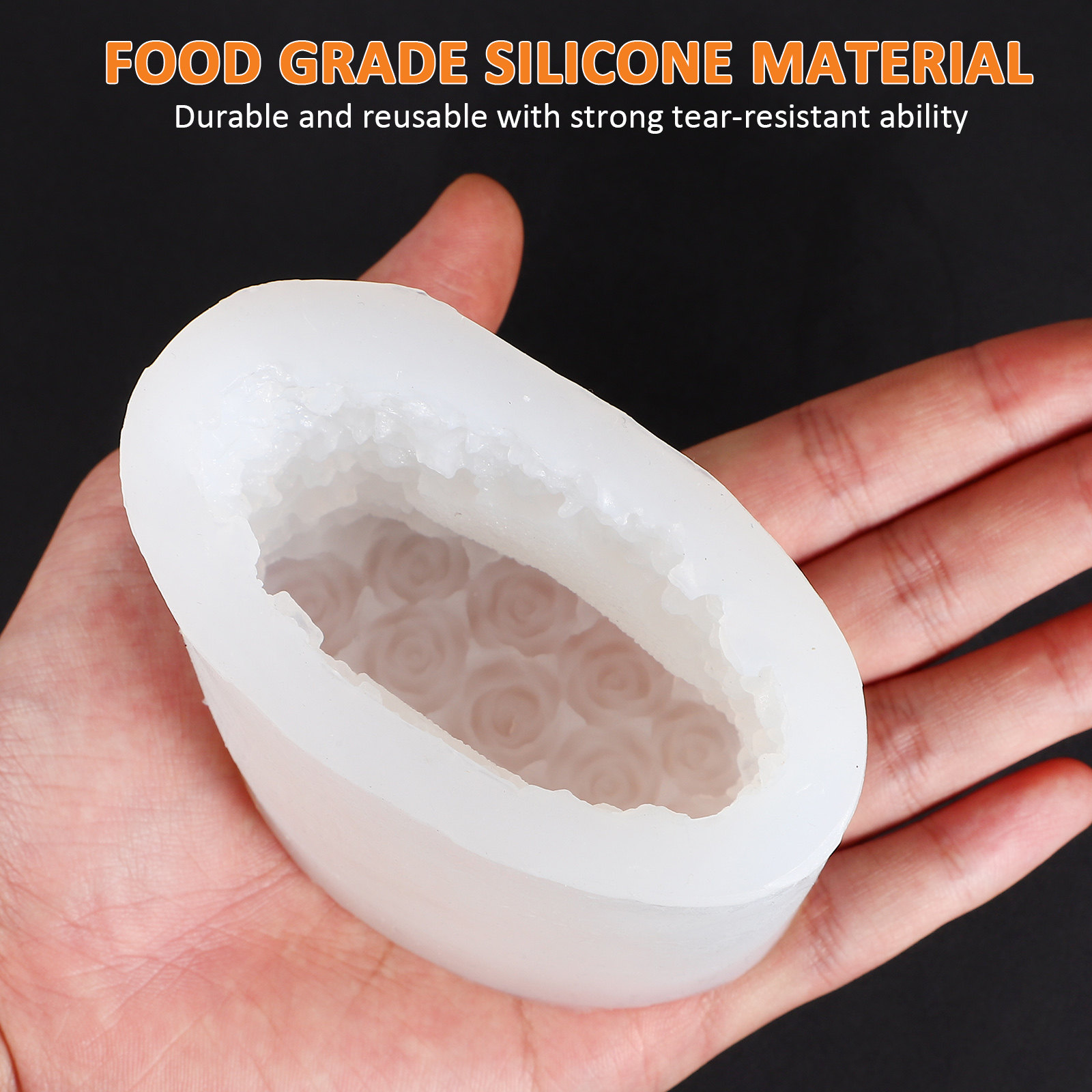 2Pcs Silicone Molds Rose Flowe - Soap Making Designs avis et prix