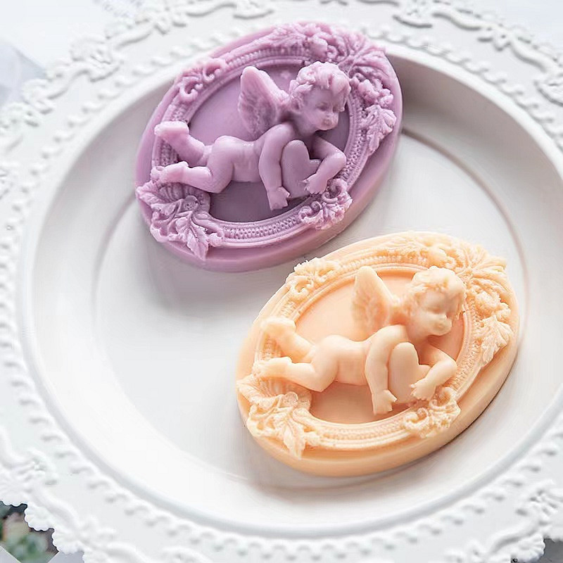 3D Angel Kids Shaped Silicone  - Soap Making Home avis et prix