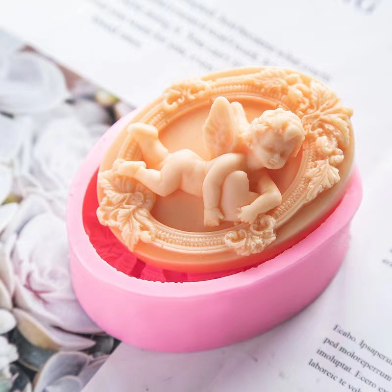 3D Angel Kids Shaped Silicone  - Soap Making Home avis et prix