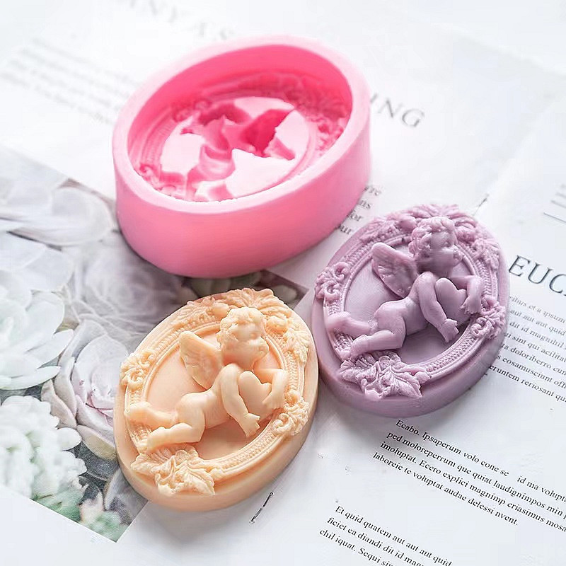 3D Angel Kids Shaped Silicone  - Soap Making Home avis et prix