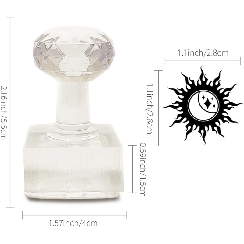 1 pc Handmade Soap Stamp Sun M - Soap Making Websites avis et prix