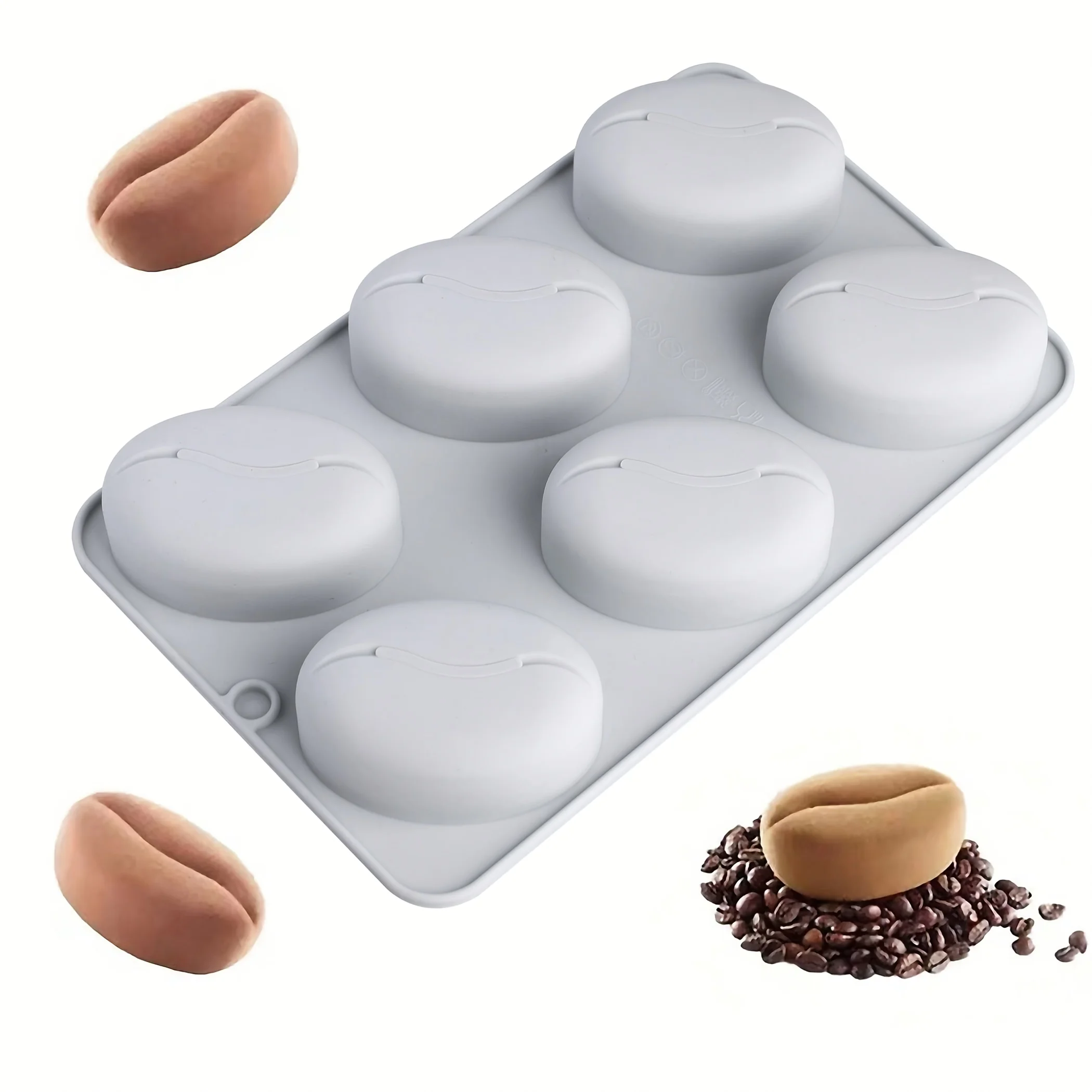 Silicone Mold for Coffee Beans - Soap Making Lye avis et prix