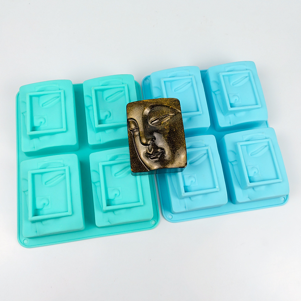 4 Holes Buddha Portrait Soap M - Soap Making Lye avis et prix