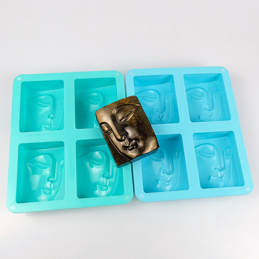 4 Holes Buddha Portrait Soap M - Soap Making Lye avis et prix